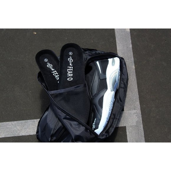 Fear0 NJ High Arch Aggressive Firm Support Orthopedic Black Sneakers Men 13/13.5 - Picture 6 of 11